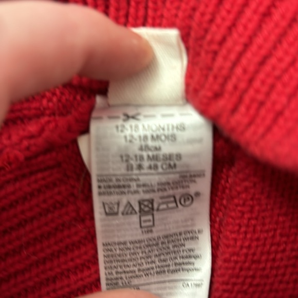 Baby Gap Santa Hat 12-18 months - Picture 3 of 3